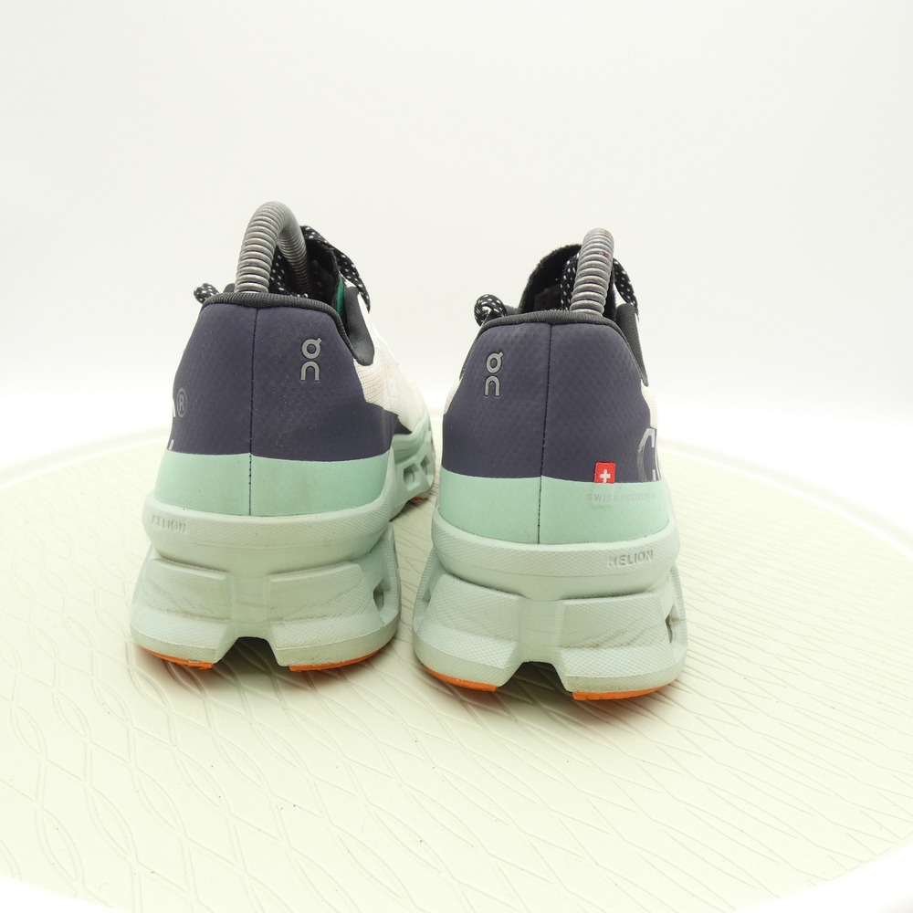 On Cloudmonster Frost Surf Running Shoes Womens 8 White Mint 61.98241 - Picture 4 of 10